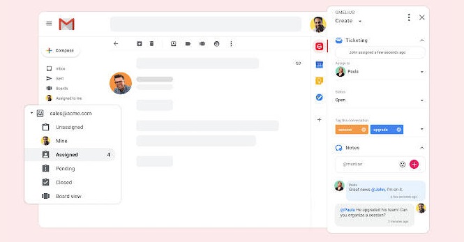 Usi gmail Tutte le funzioni aggiuntive per l'impresa di pulizie